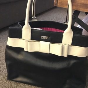 Kate Spade Black and White Handbag